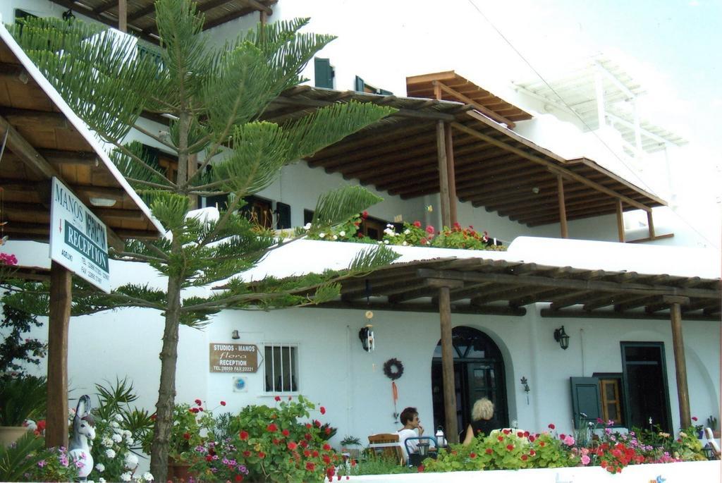 Studios Flora Manos Platys Gialos  Exterior foto